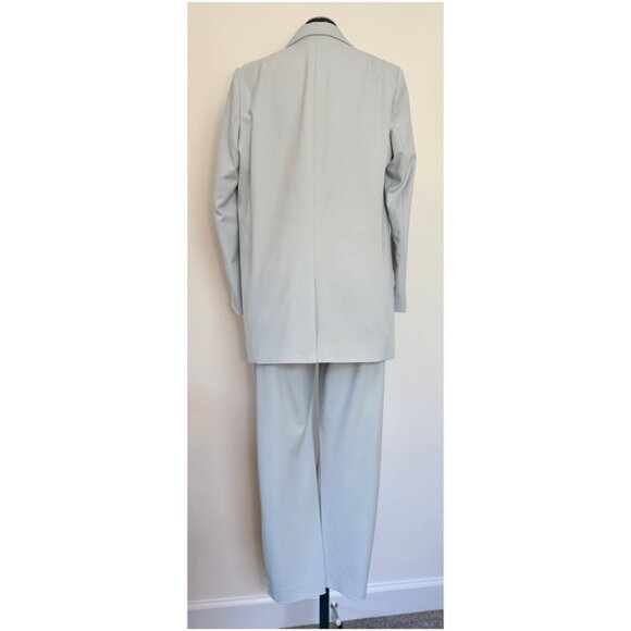 All Saints Aleida Lightweight Tri Blazer & Pants - Iced Blue - US8/UK12 - NWT - Picture 6 of 11